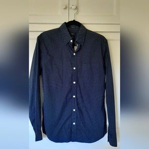 J.Crew Mens Micro Dot Slim Shirt